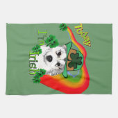 Alaskan Malamute St. Patrick's Day Theedoek (Horizontaal)