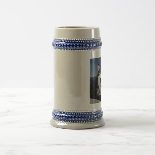 Alaskan Malamute Stein Bierpul (Center)