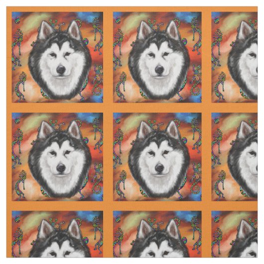 ALASKAN MALAMUTE STOF (Swatch)