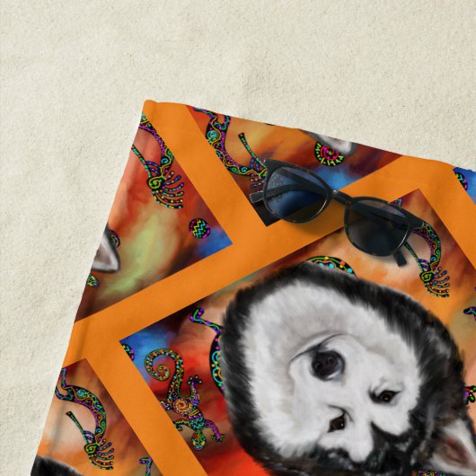 ALASKAN MALAMUTE STRANDLAKEN (In situ)