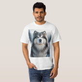 Alaskan Malamute T-shirt (Voorkant volledig)