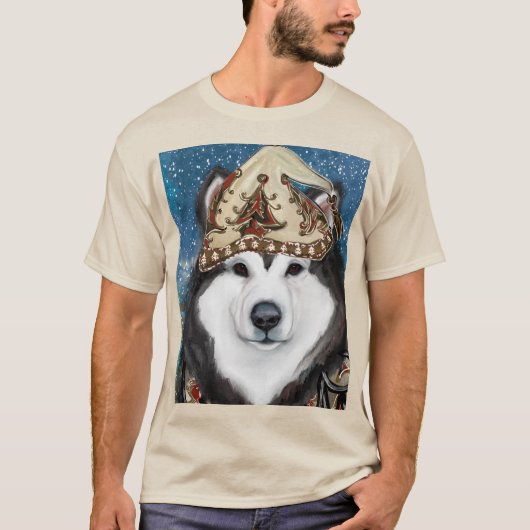 Alaskan Malamute                 T-shirt (Voorkant)