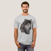 Alaskan Malamute T-shirt (Voorkant volledig)