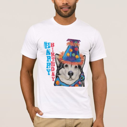 Alaskan Malamute T-shirt (Voorkant)
