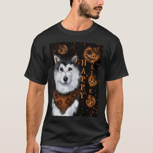 Alaskan Malamute T-shirt (Voorkant)