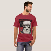 Alaskan Malamute T-shirt (Voorkant volledig)