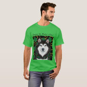 Alaskan Malamute T-shirt (Voorkant volledig)