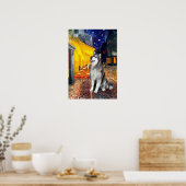 Alaskan Malamute - Terrace Cafe Poster (Keuken)