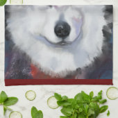 ALASKAN MALAMUTE THEEDOEK (Gevouwen)