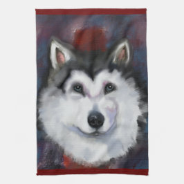 ALASKAN MALAMUTE THEEDOEK