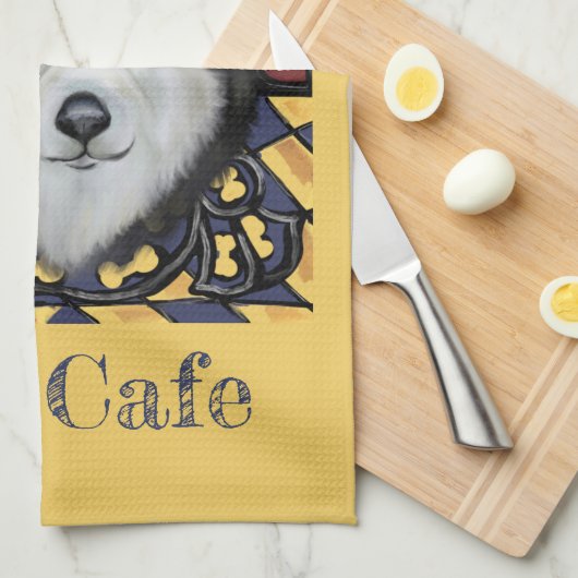 Alaskan Malamute Theedoek (Quarter Fold)