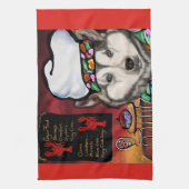 Alaskan Malamute Theedoek (Verticaal)