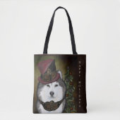 Alaskan Malamute Tote Bag (Voorkant)