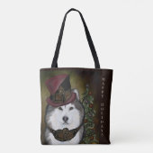 Alaskan Malamute Tote Bag (Achterkant)