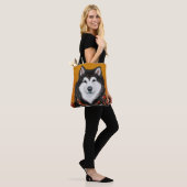 Alaskan Malamute Tote Bag (Op model)