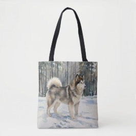 Alaskan Malamute Tote Bag