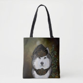 Alaskan Malamute Tote Bag (Voorkant)