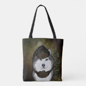 Alaskan Malamute Tote Bag (Achterkant)