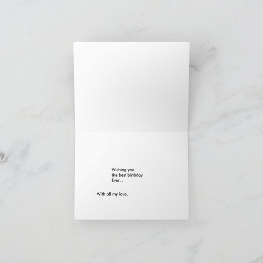 Alaskan Malamute Verjaardag Kaart (Binnen)