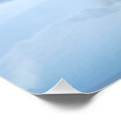 Alaskan Malamute wandelen op sneeuwveld Perfect Poster (Hoek)