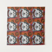 ALASKAN MALAMUTE WANDKLEED (Voorkant (horizontaal))