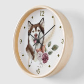 Alaskan Malamute Winter Bouquet (Hoek)