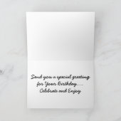 "ALASKAN MALAMUTES BIRTHDAY WISHT" KAART (Binnen)