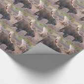 Alaskan Moose Cadeaupapier (Hoek)