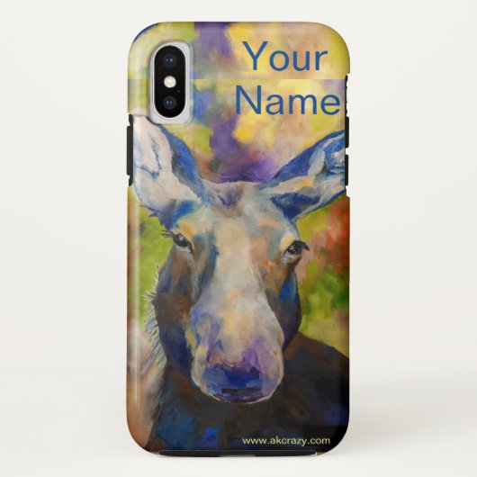 Alaskan Moose iphone cover_Customize it!! Case-Mate iPhone Case (Achterkant)