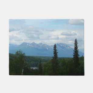 Alaskan Mountain Range panoramische fotografie Deurmat