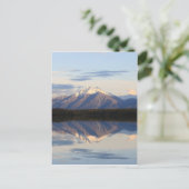 Alaskan Mountain Sunset Briefkaart (Staand voorkant)