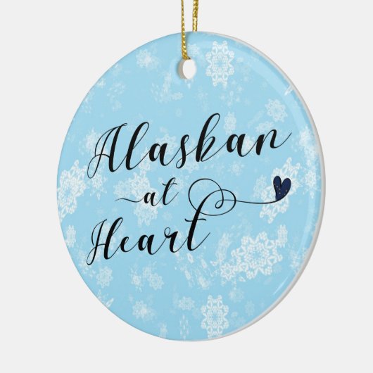 Alaskan op het Ornament van de Kerstak, Alaska (Links)