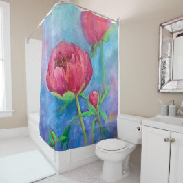 Alaskan Peonies douchegordijn