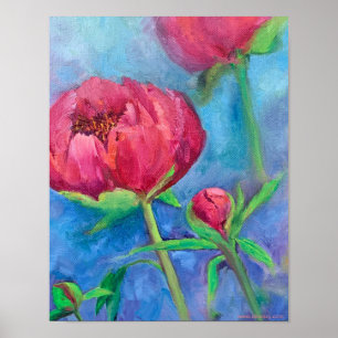 Alaskan Peonies Vorming Poster