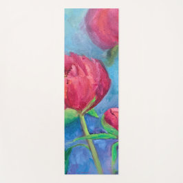 Alaskan Peonies Yoga Mat