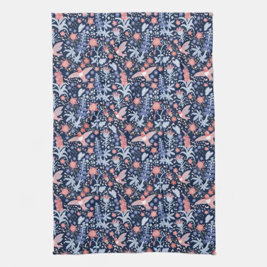 Alaskan Pollinators Kitchen Towelen Theedoek (Verticaal)