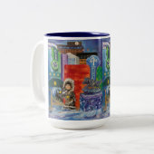 Alaskan Puppy Dreams in de Hotel Captain Cook Mok (Voorkant links)