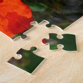 Alaskan Red Poppy Colorful Flower Legpuzzel (Zijkant)