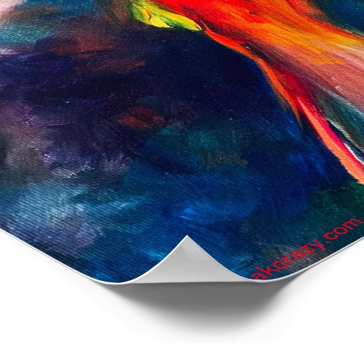 Alaskan Salmon Metamorphosis Matte Poster (Hoek)