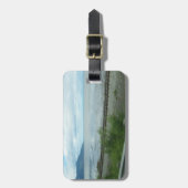 Alaskan Scenery-Bagagelabel met lederen riem Bagagelabel (Voorkant verticaal)