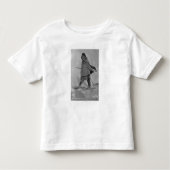 Alaskan Seal Hunter met Snowschoenen Foto Kinder Shirts (Voorkant)