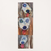 Alaskan Sled Dog Puppies in hun vervoer Yogamat (Voorkant)