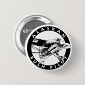 Alaskan Struik Pilot Button (Voorkant /achterkant)