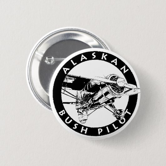 Alaskan Struik Pilot Button (Voorkant /achterkant)