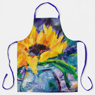 Alaskan Sunflower Blues Schort