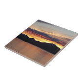 Alaskan Sunset I Beauful Alaska-fotografie Tegeltje (Zijkant)