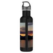 Alaskan Sunset I Beauful Alaska-fotografie Waterfles (Achterkant)