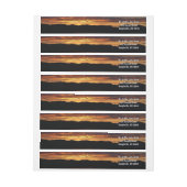 Alaskan Sunset II Beauful Alaska-fotografie (Vel)