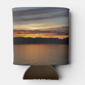 Alaskan Sunset II Beauful Alaska-fotografie Blikjeskoeler (Achterkant)