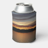 Alaskan Sunset II Beauful Alaska-fotografie Blikjeskoeler (Blikje Achterkant)